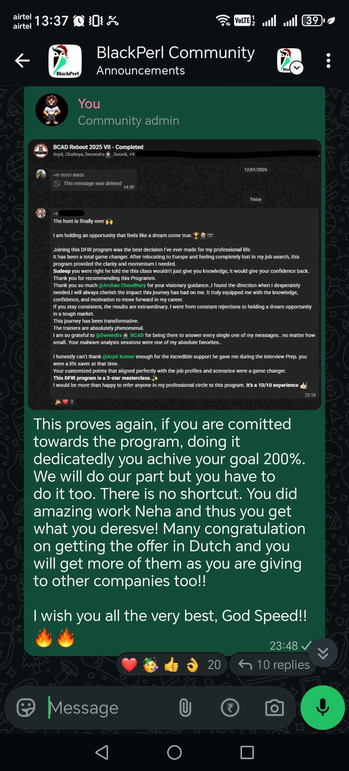 Neha Gampawar success screenshot 1